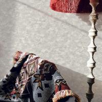 102601E Обои 1,06*10,05 Solo/Bohemia/уни мрамор сер.бел.Комп. винил на флиз. РАСПРОДАЖА