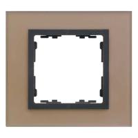 Симон 82817-34 Рамка 1-пост Медь+ГрафитРАСПРОДАЖА