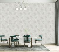 3203-1А Обои/Solo/Orion/мотив кашка сер.золт. к A3206-8 Комп. винил на флиз.1,06*10