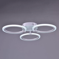 Светильник Led Баритон PC23134/3 73Вт, пульт, 620*620*95мм, 9кв.м., 0,9кг