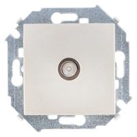 Симон 1591475-034 Розетка TV шампань