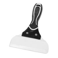 Шпатель Decor фуговальный, черно-белая 2К ручка, 126 мм / 308-126