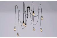 Светильник Тарантул РС20817 BK/8P