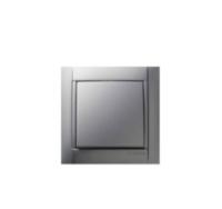 Симон 34101-33 Выключатель Металлик Алюминий РАСПРОДАЖА