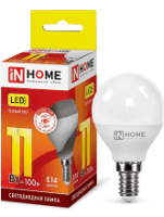 Лампа светодиодная LED-ШАР-VC 11Вт 230В Е14 3000К 820Лм IN HOME (0587)