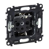 Легранд 753029 мех-м винт. заж. Розетка силовая 2К+З 16А 250В life/allure