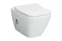 Унитаз подвесной 978-SET-2-W с функцией биде, FIORE Белый глянец c крышкой