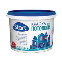 Старт Краска 14кг д/потол бел