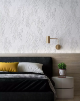 201700E Обои Solo Willow Белая ива на белом фоне к E201809 E201812 Комп.винил на флизелине 1,06*10м