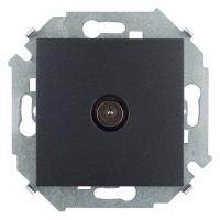 Симон 1591475-038 Розетка TV ГРАФИТ РАСПРОДАЖА