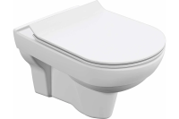 Унитаз подвес CERSANIT CITY NEW CLEAN ON безобод без сиденья