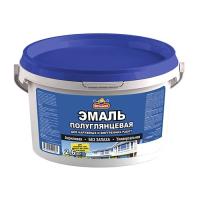 Иж эмаль акрил.ОПТИЛЮКС унив. п/глянцевая 1кг.