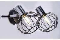 Светильник РС22270 BK+CR/2C