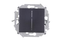 Симон 1591397-038 Выключатель 2-кл проходной ГРАФИТ РАСПРОДАЖА