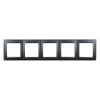 Симон 1500650-038 Рамка 5-пост.графит РАСПРОДАЖА
