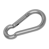 Карабин пружинный, усиленный (DIN 5299С) 12 мм / 31481