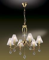 Люстра 2121/6 ODL11 062 зол E14 6*60W