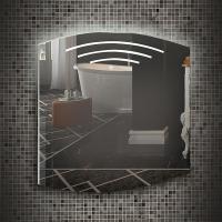Зеркало MIXLINE "Факел" 770*770 (выключатель-датчик на движение) РАСПРОДАЖА