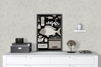 3218-1/Обои/Alliance Decor/Eclectic/уни мрамор серо-перл. к арт.3216-1/Комп. винил на флиз 1,06*10