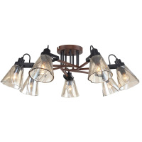 Люстра Rivoli Clarissa 5098-307 7*E14 40Вт лофт-кантри