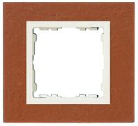 Симон 82717-64 Рамка 1-пост.Обожж.кирпич+Сл.костьРАСПРОДАЖА