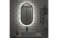 Зеркало Прайм черный (Prime Black) 450*800 в мдф раме