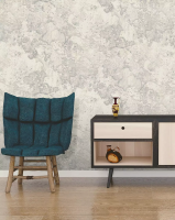 20614AK Обои/Wiganford/Crystal stone/Мотив мрамор перл-серый/Комп.вин. на флиз.1,06*10,05 РАСПРОДАЖА