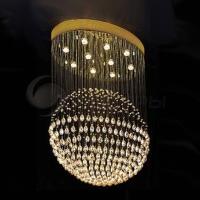 Люстра Г 98092/10 FG Y пульт