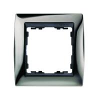 Симон 82814-67 рамка 1-пост сталь-графитРАСПРОДАЖА