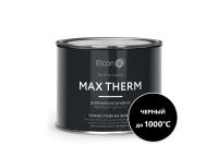 ЭЛКОН Эмаль термост. ELCON черная 0,8кг в банке (до 1000 С)