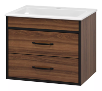 Кедр 60 (Тумба подвесная с 2 ящ.+"Женева" - 60)