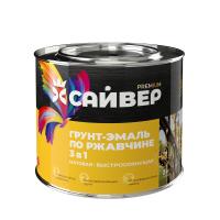 Грунт-эмаль по ржавчине 3в1 черная 0,8кг ШХЗ