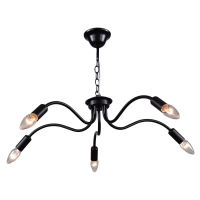 Светильник "Аробеска"  РС21058 BK/5P