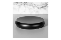 Мыльница металл черный B1034P-4