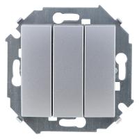 Симон 1591391-033 Выключатель 3-кл. аллюминий