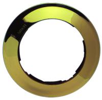 Симон 88610-36 Рамка 1-пост кругл.Золото РАСПРОДАЖА