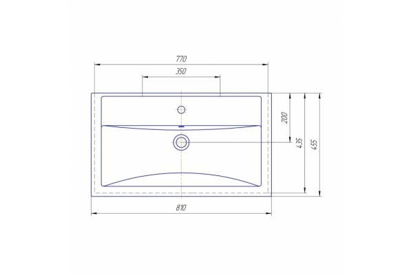 КОСТА 80 (тум+ракФорест80) ясень белый