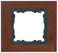 Симон 82817-36 Рамка 1-пост Окалина+ГрафитРАСПРОДАЖА