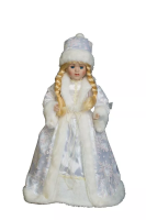 нгSD4391 Снегурочка "Искристая снежинка" 43 см