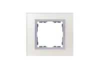 Симон 82917-62 Рамка 1-пост Серебро-Алюминий РАСПРОДАЖА