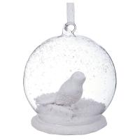 862-199 ДЕКОРАТИВНОЕ ИЗДЕЛИЕ "ПТИЧКА" ДИАМЕТР=8 СМ