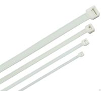 Хомут нейлоновый, белый (уп.50шт), 250*3,6 мм / 60422 Фит / 60248 MOS