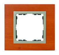 Симон 82917-67 Рамка 1-пост Вишня+Шампань РАСПРОДАЖА