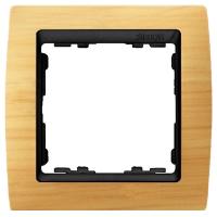 Симон 82815-69 Рамка 1-пост Сосна+ГрафитРАСПРОДАЖА