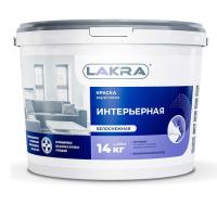 Лакра  Стены  1,3кг Белоснеж. Воднодисперсная акрил. краска / 8306468