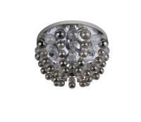 Светильник Mallorca PL8 chrome/smoke Crystal Lux 