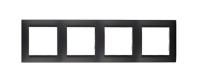 Симон 1500640-038 Рамка 4-пост. ГРАФИТ РАСПРОДАЖА