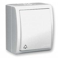 Симон 1594160-030 Звонок с индик. IP44 Белый