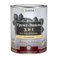 Грунт-эмаль 3 в 1 Серый 1,7кг ЛАКРА 