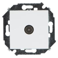 Симон 1591475-030 Розетка TV Белая